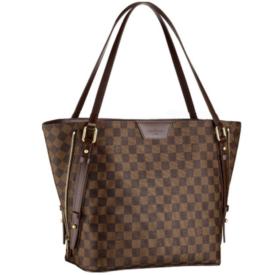 LOUIS VUITTON LOUIS VUITTON Cabas Rivington Shoulder Tote Bag N41108 Damier  Ebene Used Women N41108｜Product Code：2118700047275｜BRAND OFF Online Store