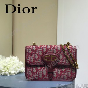 DIOR  迪奧型號M5870A-03原版皮Oblique郵差包