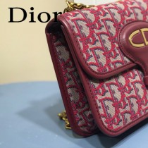 DIOR  迪奧型號M5870A-03原版皮Oblique郵差包