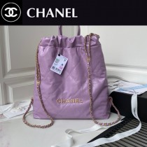 Chanel AS3133-03  香奈兒原單新款現貨22bag 雙肩背包