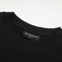 巴黎世家 Balenciaga新款刺繡雙BB印短袖