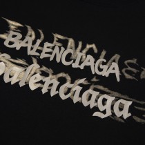 巴黎世家 Balenciaga新款燙金印短袖