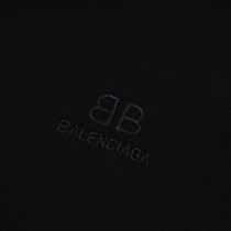 巴黎世家 Balenciaga新款刺繡雙BB印短袖