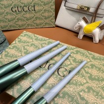 gucci古馳  化妝刷羊毛散粉刷修容刷腮紅刷粉底刷全套禮盒裝