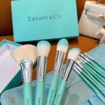 tiffany蒂芙尼 化妝刷羊毛散粉刷修容刷腮紅刷粉底刷全套禮盒裝