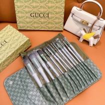 gucci古馳  化妝刷羊毛散粉刷修容刷腮紅刷粉底刷全套禮盒裝